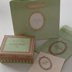 Laduree Package - shopping bag, pastry box, bag and napkin